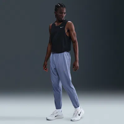 Nike Men's Challenger Dri-fit Woven Running Pants In Blue