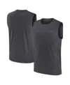 Nike Men's Charcoal Baltimore Ravens Primetime Legend Performance Muscle Tank Top In Gray
