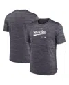 Nike Men's Charcoal Chicago White Sox Authentic Collection Velocity Performance Practice T-shirt In Charcoal