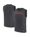 Nike Men's Charcoal Atlanta Falcons Primetime Legend Performance Muscle Tank Top In Gray