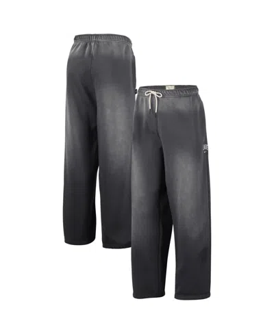 Nike Men's Charcoal New York Knicks 2026 Standard Issue Travel Washed Fleece Pants In Gray