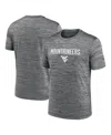 Nike West Virginia Sideline Velocity  Men's Dri-fit College T-shirt In Gray