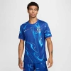 Nike Men's Chelsea Fc 2024-25 Stadium Home Dri-fit Replica Soccer Jersey Shirt In Rush Blue/team Orange/white