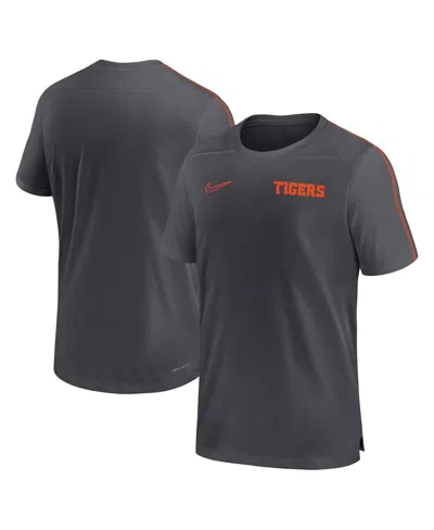 NIKE MEN'S CLEMSON TIGERS 2024 SIDELINE COACH PERFORMANCE T-SHIRT
