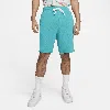 Nike Men's Club Alumni French Terry Shorts In Dusty Cactus/white/white