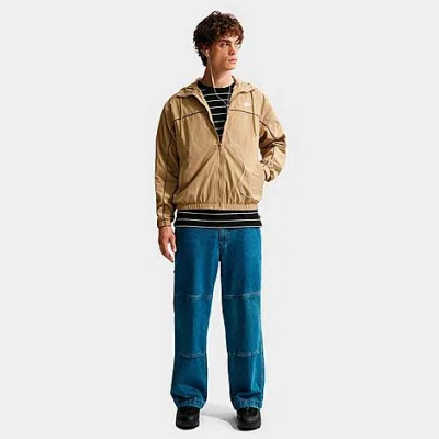 Nike Men's Club Athlete Hooded Jacket In Brown