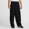 Nike Club Cotton Balloon Pants In Black