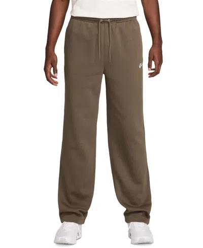 Nike Club Fleece Bungee Pants In Brown