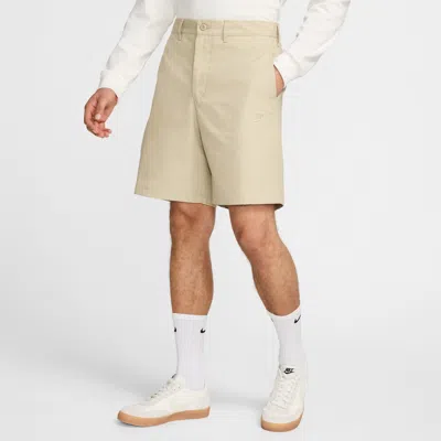 Nike Men's Club Chino Shorts In Brown