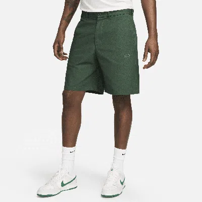 Nike Club Flat Front Chino Shorts In Green