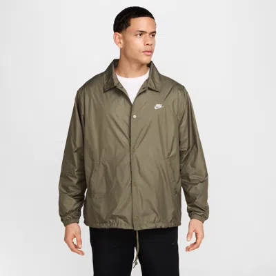 Nike Men's Club Coaches' Jacket In Green