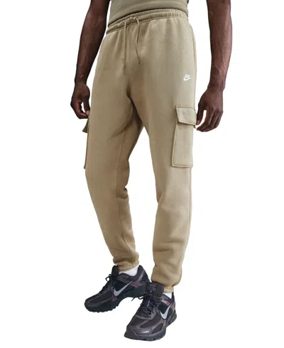 Nike Men's Club Fleece Cargo Pants In Multi