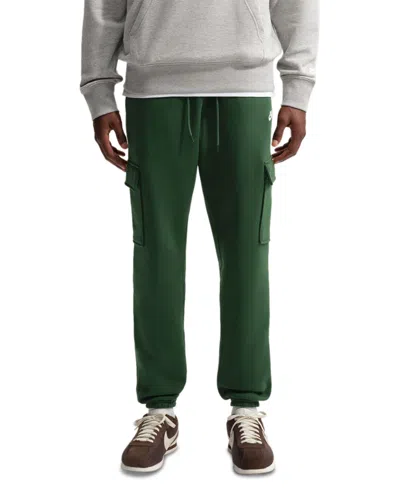 Nike Men's Club Fleece Cargo Pants In Green