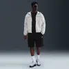 Nike Club Men's Brushed Fleece Cargo Shorts In Black/white