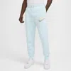 Nike Men's Club Fleece Fleece Jogger Pants In Glacier Blue/glacier Blue