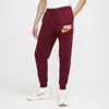 Nike Men's Club Fleece Fleece Jogger Pants In Team Red/team Red