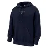Nike Men's Club Fleece Football Pullover Hoodie In Blue
