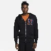 Nike Men's Club Fleece Full-zip Hoodie In Black