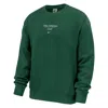 Nike Men's Club Fleece Golf Crew-neck Sweatshirt In Green