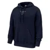 Nike Men's Club Fleece Football Pullover Hoodie In Blue