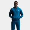 Nike Men's Club Fleece Premium Embroidered Pullover Hoodie In Blue