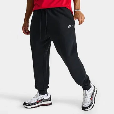 Nike Men's Club Fleece Premium Jogger Pants In Black