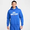 Nike Men's Club Fleece Pullover Hoodie In Blue