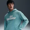 Nike Men's Club Fleece Pullover Hoodie In Blue