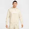 Nike Men's Club Fleece Pullover Hoodie In Brown