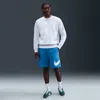 Nike Men's Club Fleece Shorts In Blue