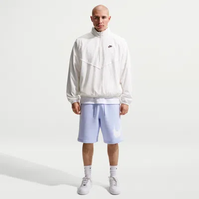 Nike Men's Club Fleece Shorts In Blue