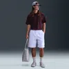 Nike Men's Club Fleece Shorts In Purple