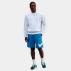Nike Men's Club Fleece Swoosh Graphic Shorts In Blue