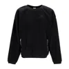 Nike Men's Club+ Fleece Winterized Crewneck Sweatshirt Black/black In Black/black