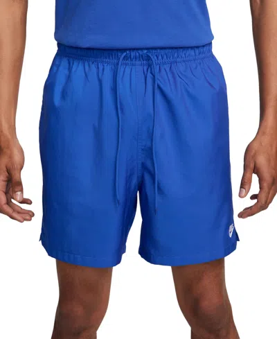 NIKE MEN'S CLUB FLOW RELAXED-FIT 6" DRAWSTRING SHORTS
