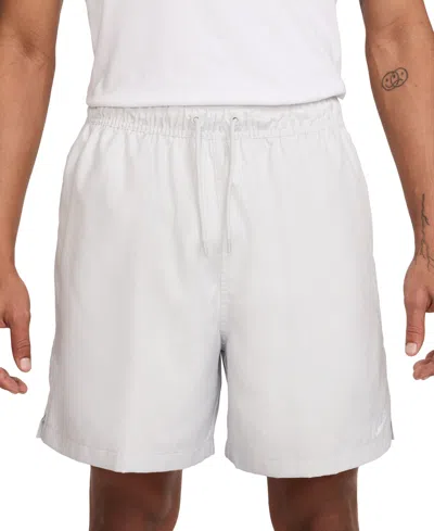 NIKE MEN'S CLUB FLOW RELAXED-FIT 6" DRAWSTRING SHORTS