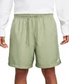 Nike Men's Club Flow Relaxed-fit 6" Drawstring Shorts In Green