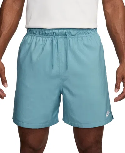 Nike Men's Club Flow Relaxed-fit 6" Drawstring Shorts In Green