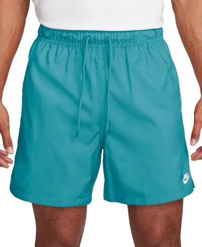 Nike Mens  Club Flow Shorts In Desert Cactus/white
