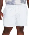 Nike Men's Club Flow Relaxed-fit 6" Drawstring Shorts In Flax,white