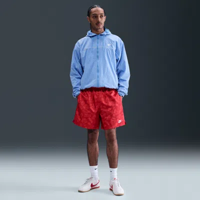Nike Men's Club Flow Shorts In Red