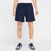 Nike Club Washed Flow Shorts In Blue
