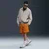 Nike Men's Club Flow Shorts In Orange