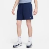 Nike Men's Club French Terry Flow Shorts In Midnight Navy/midnight Navy/white