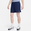 Nike Club French Terry Flow Shorts In Midnight Navy/midnight Navy/white