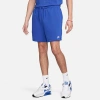 Nike Men's Club French Terry Flow Shorts In Game Royal/game Royal/white