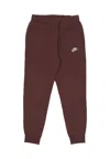 Nike Men's Club Jogger Bb Sweatpants Burgundy Crush/burgundy Crush/white In Burgundy