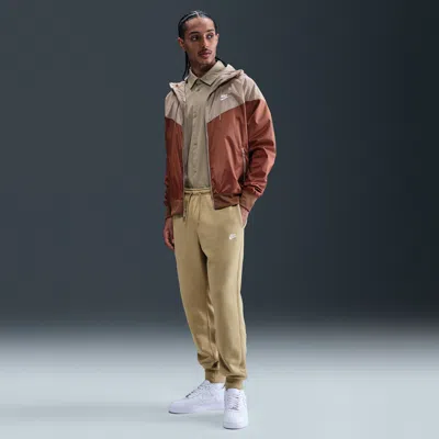 Nike Men's Club Jogger Pants In Brown
