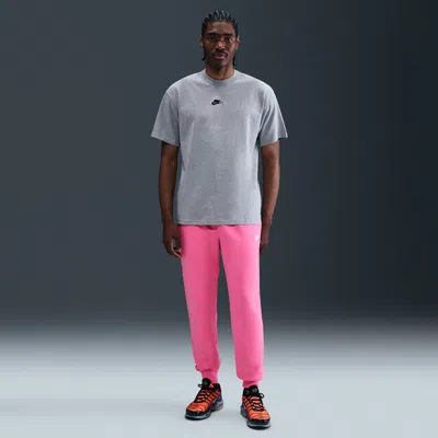 Nike Men's Club Jogger Pants In Pink