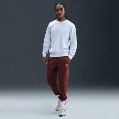 Nike Men's Club Jogger Pants In Red